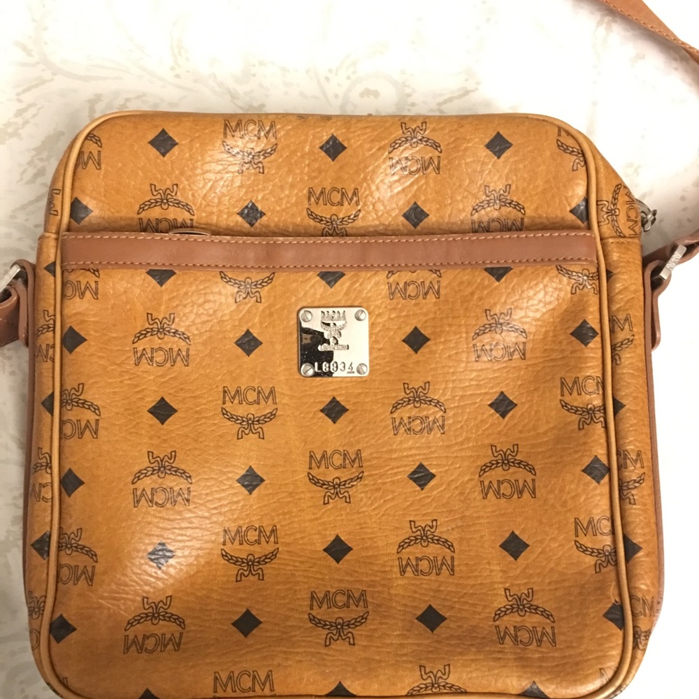 MCM men’s crossbody bag.